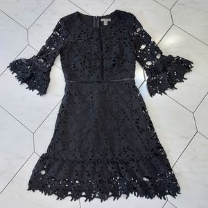 Love X Design Black Lace Dress Size Small